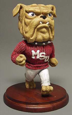 College and University Figurines Mississippi State Bulldogs - Boxed