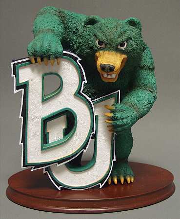 College and University Figurines Baylor Bears - Boxed