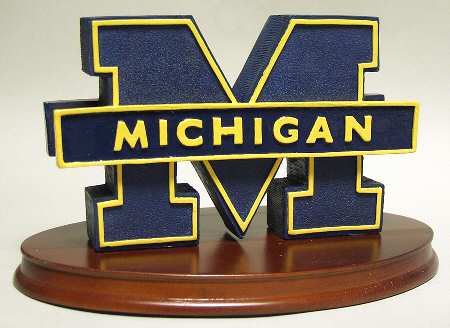 College and University Figurines Michigan Wolverines - Boxed