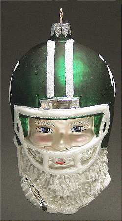 Santa Football-Ornaments Michigan State Spartans - With Box