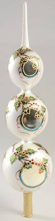 As Time Goes By Holiday Reflections-Tree Topper - With Box Bx335
