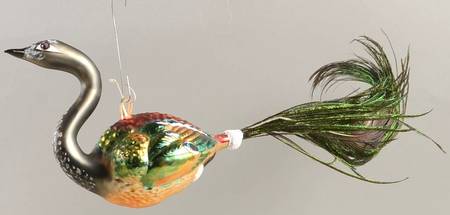 As Time Goes By Feather-Crown Jewel Peacock - With Box Bx327