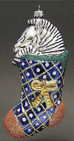 As Time Goes By Zeke Zebra-99 (Blue Stocking) - Boxed