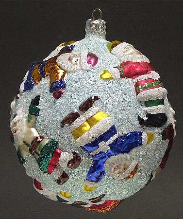 As Time Goes By Bunches Of Santa Ball-99 - Boxed