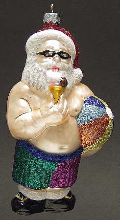 As Time Goes By Seaside Santa - Boxed