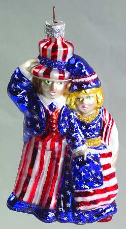 As Time Goes By Patriotic Pair - Boxed