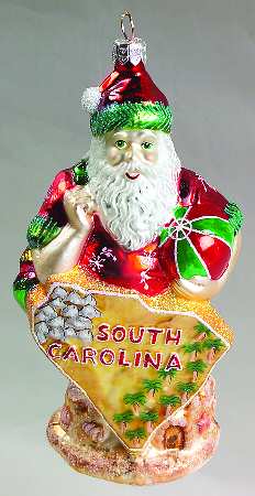 As Time Goes By Santa-South Carolina - Boxed