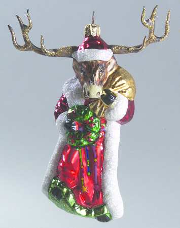 As Time Goes By Reindeer Santa - With Box