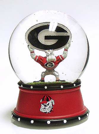 Collegiate Snowglobes Georgia Bulldogs Ii - Boxed