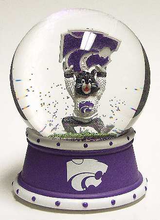 Collegiate Snowglobes Kansas State Wildcats Ii - Boxed