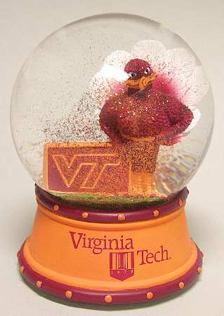 Collegiate Snowglobes Virginia Tech Hokies - Boxed