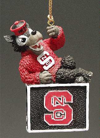 Collegiate Resin Ornaments Nc State Wolfpack - Boxed