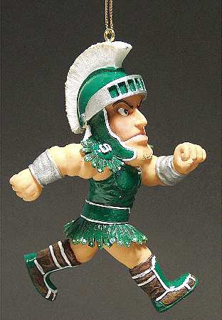 Collegiate Resin Ornaments Michigan State Spartans - Boxed