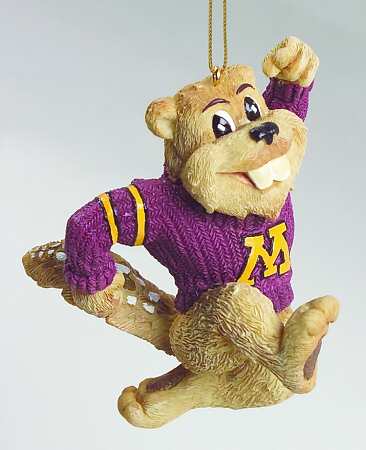 Collegiate Resin Ornaments Minnesota Gophers - Boxed