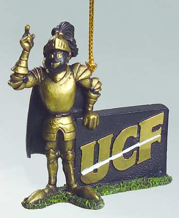 Collegiate Resin Ornaments Central Florida Golden Knights - Boxed
