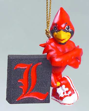Collegiate Resin Ornaments Louisville Cardinals - Boxed