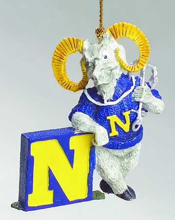 Collegiate Resin Ornaments Naval Academy Midshipmen - Boxed