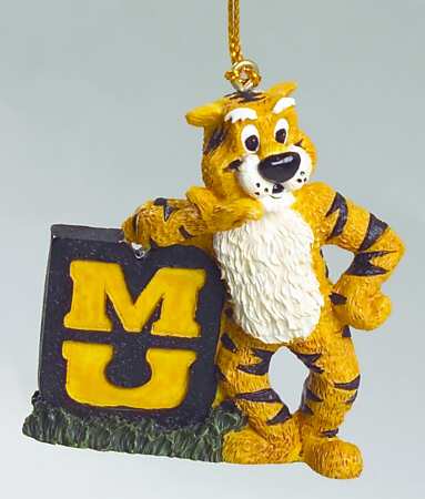 Collegiate Resin Ornaments Missouri Tigers - Boxed