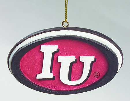 Collegiate Resin Ornaments Indiana Hoosiers - Boxed