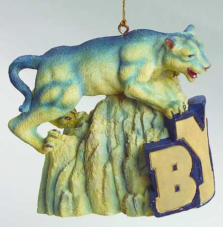 Collegiate Resin Ornaments Brigham Young Cougars - Boxed