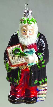 Asian Treasures-Ornament Lawyer Santa - Boxed