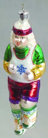Asian Treasures-Ornament Mrs Claus Aerobics - Boxed