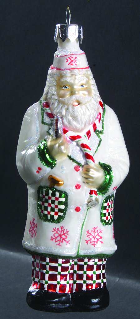 Asian Treasures-Ornament Doctor Santa - Boxed