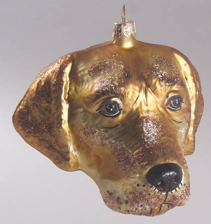 Dog Breed Ornaments Yellow Lab - Boxed