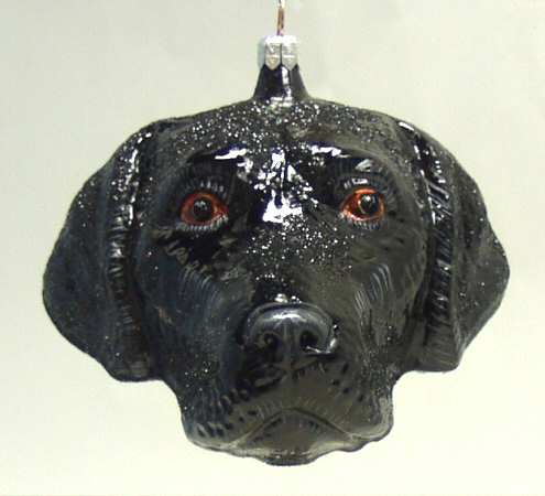 Dog Breed Ornaments Black Lab - Boxed
