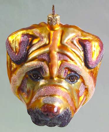 Dog Breed Ornaments Shar-Pei - Boxed