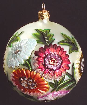 Floral Elegance Ornament Gerber Fervor - Boxed