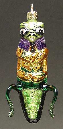 Way Out Bugs-Ornament Rudy Roach - With Box