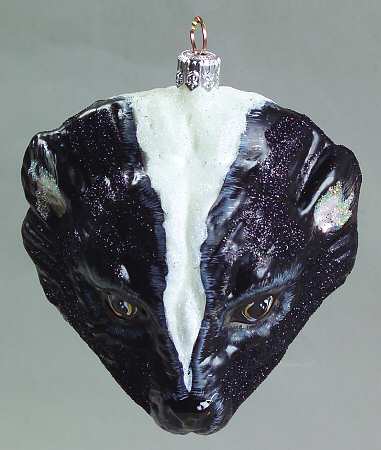 Woodland Animals Ornament Skunk - Boxed