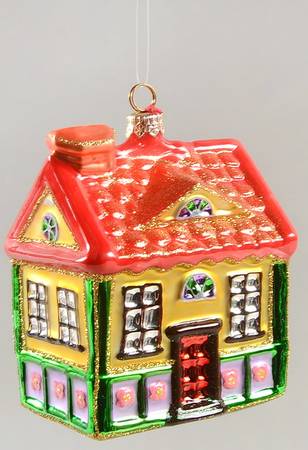 Ornaments On The Tree-Christmas Tree Gingerbread House - Boxed