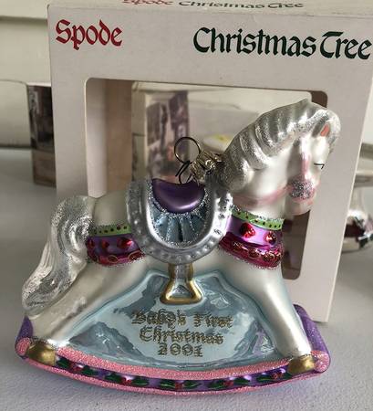 Ornaments On The Tree-Christmas Tree Baby's First Christmas - Boxed