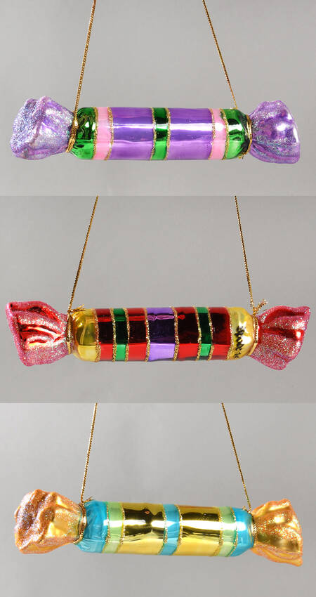 Ornaments On The Tree-Christmas Tree Christmas Crackers (Set Of 3) - Boxed