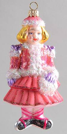 Ornaments On The Tree-Christmas Tree Sophie-Pink Doll - Boxed