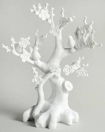 Sadek Figurines Cherry Tree With Birds - No Box