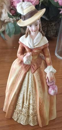 Sadek Figurines Victorian Lady - No Box