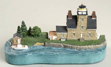 Limited Edition Lighthouses Sister's Island, Ny - Boxed