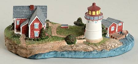 Limited Edition Lighthouses Cross Over Island, Ny - Boxed