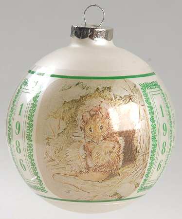 Beatrix Potter Annual Christmas Ornament Tale Of Flopsy Bunnies - Boxed