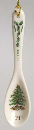 Christmas Tree Annual Spoon Ornament 2011 - Boxed