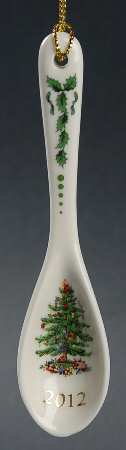 Christmas Tree Annual Spoon Ornament 2012 - Boxed
