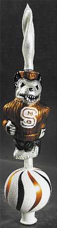 College Mascot Tree Topper Nc State Wolfpack - Boxed