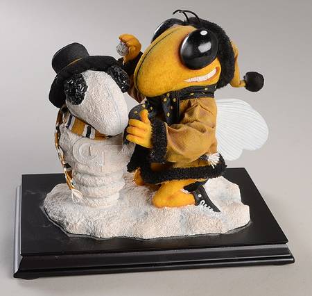 Snow Mascot Figurines Georgia Tech Yellow Jackets - Boxed