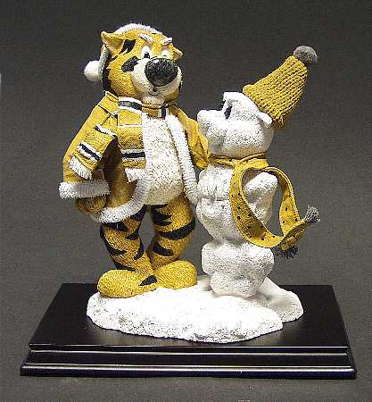 Snow Mascot Figurines Missouri Tigers - With Box