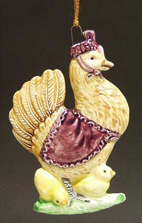 Beatrix Potter Ornaments Sally Henny Penny - No Box