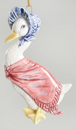Beatrix Potter Ornaments Jemima Puddle Duck - No Box