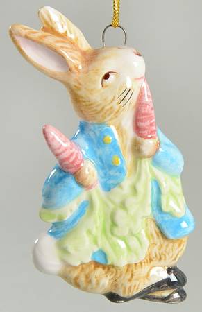 Beatrix Potter Ornaments Peter Ate A Radish - No Box